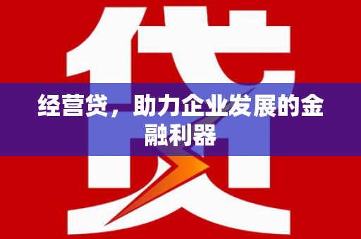 上甘岭经营贷，助力企业发展的金融利器