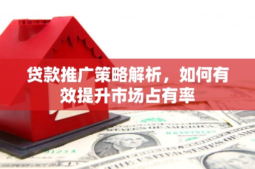 上甘岭贷款推广策略解析，如何有效提升市场占有率