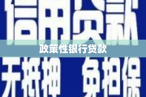 上甘岭政策性银行贷款