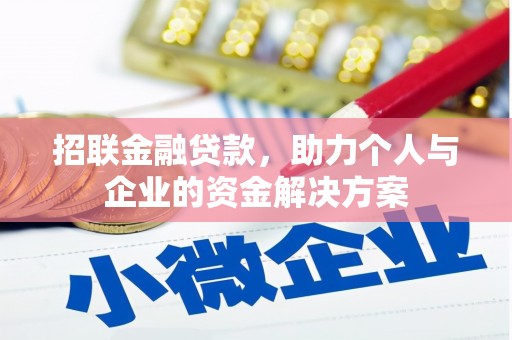 上甘岭招联金融贷款，助力个人与企业的资金解决方案