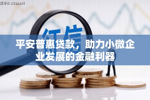 上甘岭平安普惠贷款，助力小微企业发展的金融利器