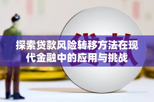 上甘岭探索贷款风险转移方法在现代金融中的应用与挑战