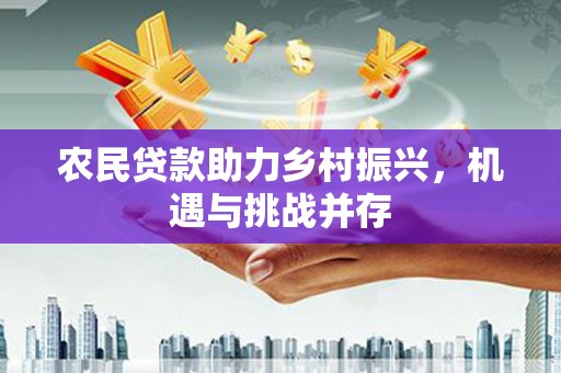 上甘岭农民贷款助力乡村振兴，机遇与挑战并存