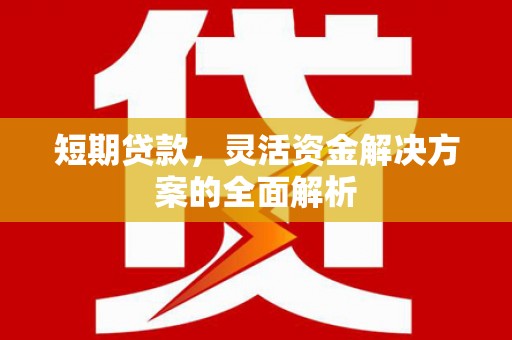 上甘岭短期贷款，灵活资金解决方案的全面解析