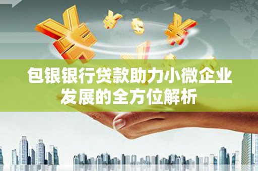 上甘岭包银银行贷款助力小微企业发展的全方位解析