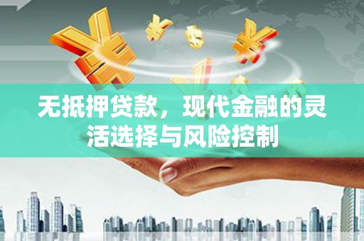 上甘岭无抵押贷款，现代金融的灵活选择与风险控制