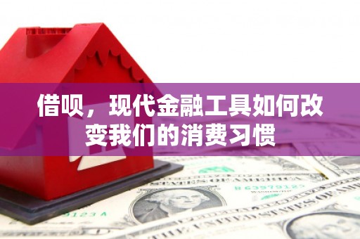 上甘岭借呗，现代金融工具如何改变我们的消费习惯