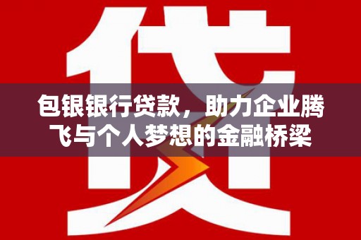 上甘岭包银银行贷款，助力企业腾飞与个人梦想的金融桥梁
