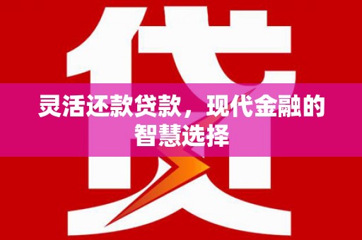 上甘岭灵活还款贷款，现代金融的智慧选择
