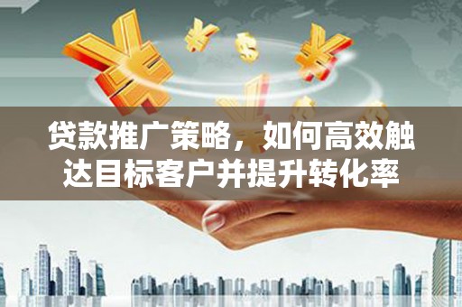 上甘岭贷款推广策略，如何高效触达目标客户并提升转化率