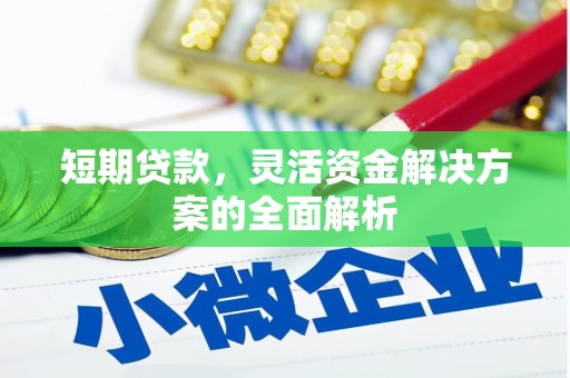 上甘岭短期贷款，灵活资金解决方案的全面解析