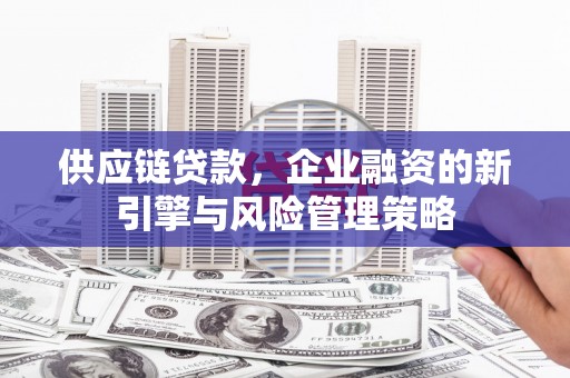 上甘岭供应链贷款，企业融资的新引擎与风险管理策略