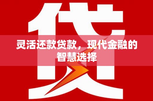 上甘岭灵活还款贷款，现代金融的智慧选择