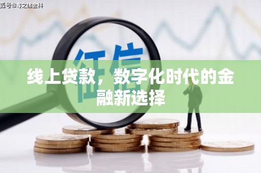 上甘岭线上贷款，数字化时代的金融新选择
