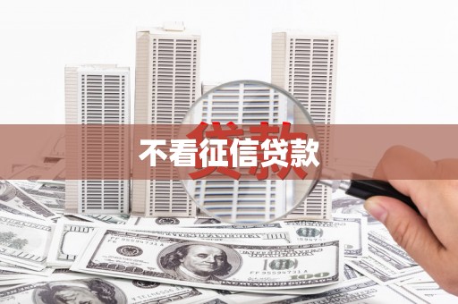 上甘岭不看征信贷款