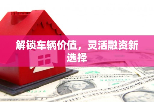 上甘岭解锁车辆价值，灵活融资新选择