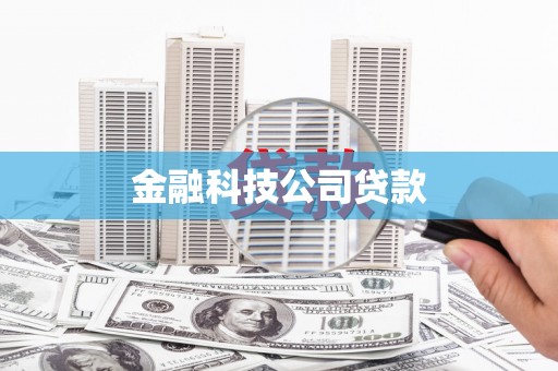 上甘岭金融科技公司贷款