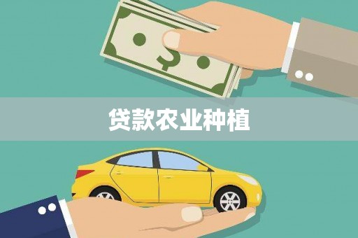 上甘岭贷款农业种植