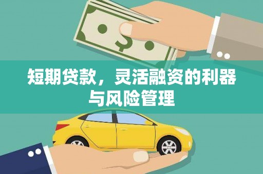上甘岭短期贷款，灵活融资的利器与风险管理
